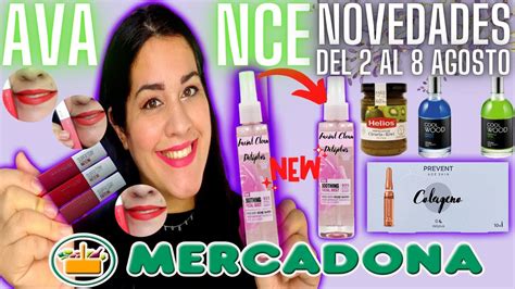 AVANCE NOVEDADES MERCADONAPRIMICIA OS ENSEÑO LOS NUEVOS LABIALES DIA