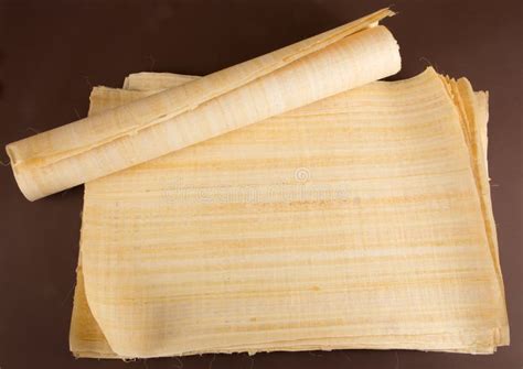 Blank Egyptian Papyrus Stock Photo Image Of Page Culture