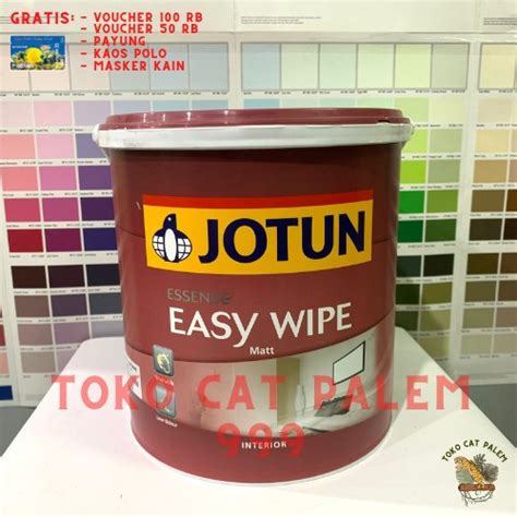 Jual Cat Tembok Interior Anti Noda Jotun Easy Wipe Tinting A 5 KG GLN