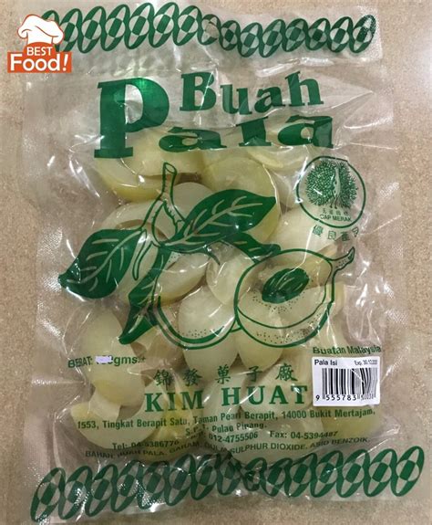 (2 PKTS) Preserved Nutmeg / Jeruk Buah Pala From Penang - 160 grams | Lazada