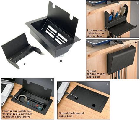 diy computer desk cable management - Kacy Uribe