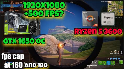 Gtx Oc Ryzen Fortnite Benchmark Fps Test Budget Pc For