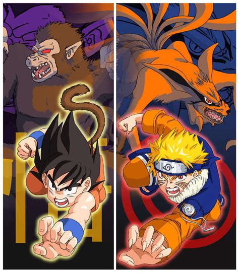 Naruto VS Dragonball Z - Naruto Photo (10806475) - Fanpop