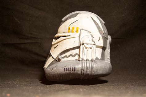 Commander Wolffe Scale Helmet Phase Handmade Fan Art Etsy