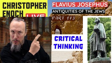 Live Bible Q A Critical Thinking Josephus Antiquities Book