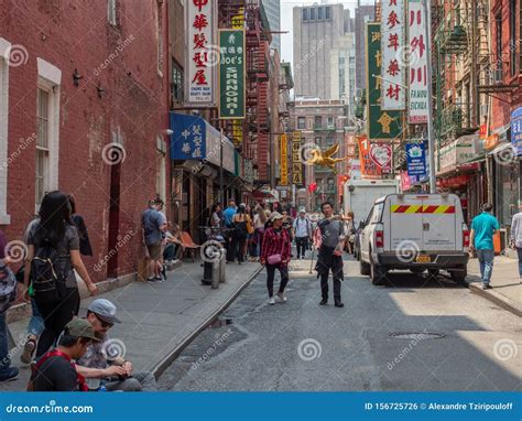 Pell Street Chinatown Editorial Photo Image Of Restaurant 156725726