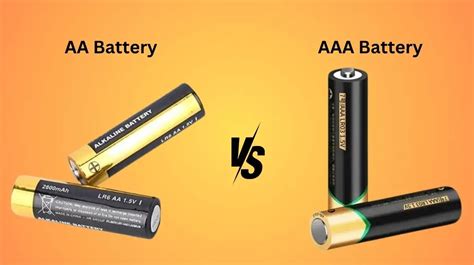 Aa Vs Aaa Batteries What Are The Differences