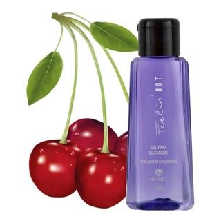Gel Para Massagem Feelin Hot Morango 60ml Shopee Brasil