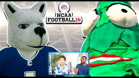 THIS GAME WAS DISCONTINUED! MASCOT MODE IS CRAZY! - NCAA FOOTBALL 2014 ...