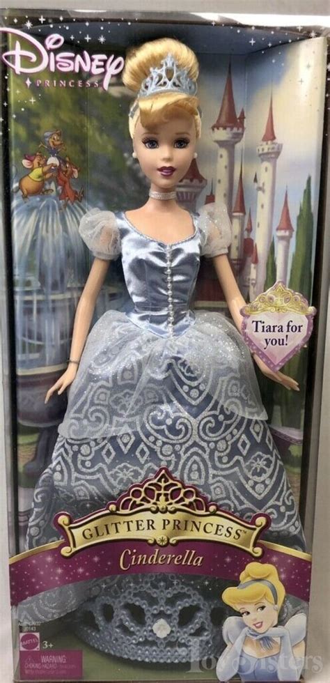 Disney Dolls Cinderella Glitter Princess Toy Sisters