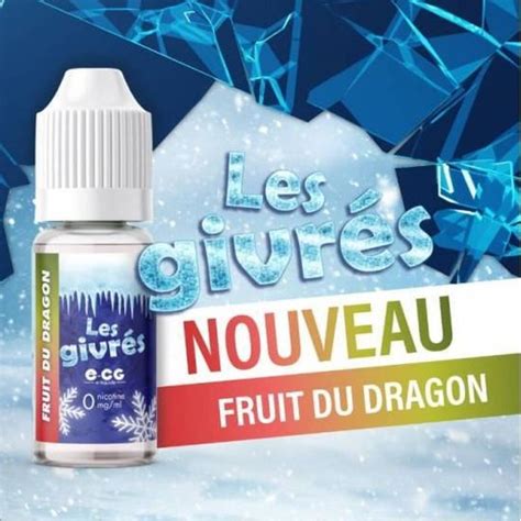 Lot De Flacons Ecg E Liquide Givr S Fruits Du Dragon Mg