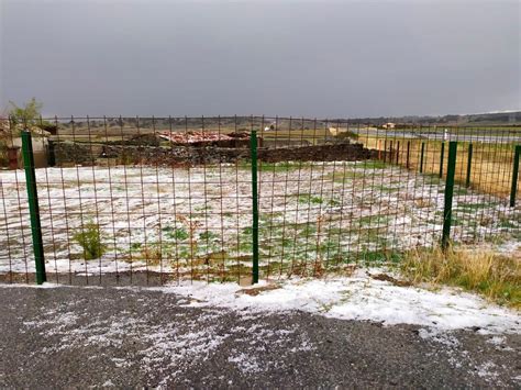 La provincia de Salamanca teñida de blanco en octubre por una