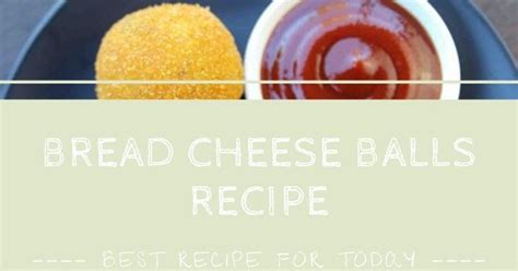 Bread Cheese Balls Recipe | Cheese Bread Balls | How To Make Bread ...