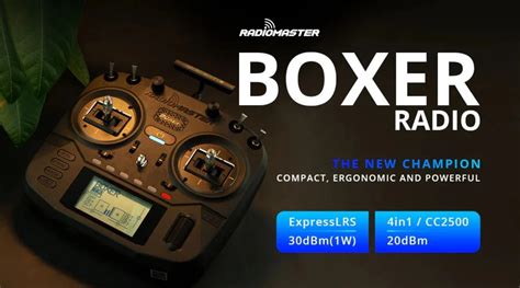 Radiomaster Boxer 2.4ghz Elrs Transmitter 2.4ghz Elrs Radio Controller ... 