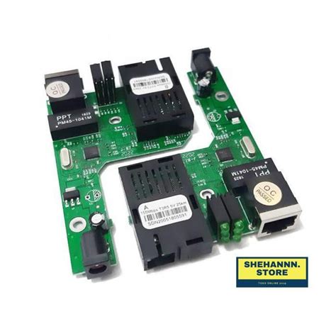 Jual Pcb Board Netlink Htb Fiber Optic Optical Media Converter