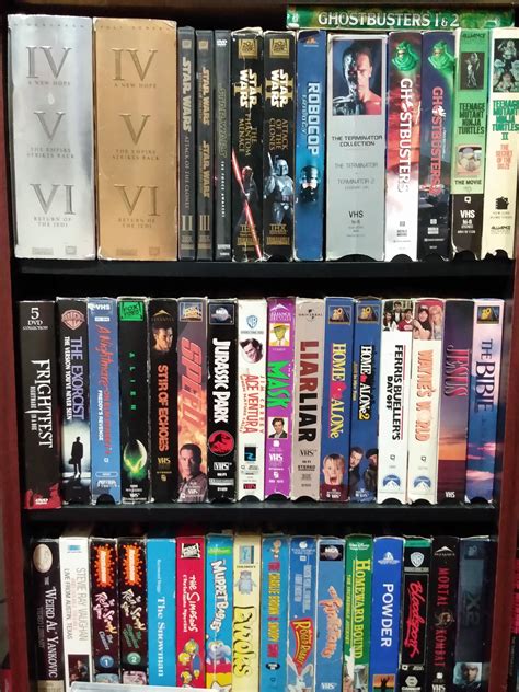 My humble VHS collection : r/VHS