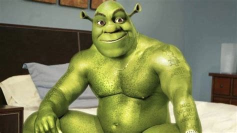 Create Meme Pumped Up Shrek Shrek Jock Shrek With Muscles