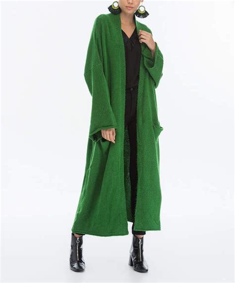 Green Long Open Duster Women Women How To Wear My Style