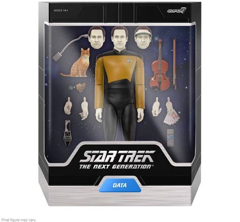 Star Trek The Next Generation Ultimates Lieutenant Commander Data