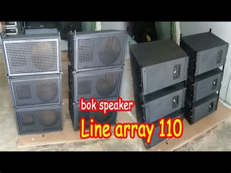 Bok Line Array Inch Singel Youtube