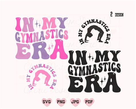 In My Gymnastics Era Svg Png Gymnastics Svg Gymnastics Shirt Svg