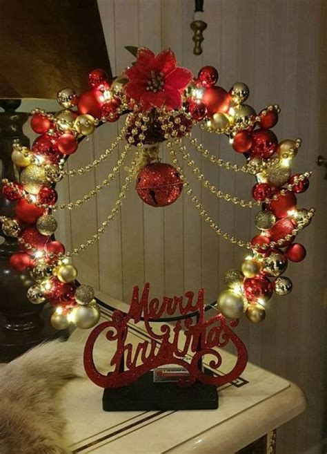 50 DIY Christmas Hula Hoop Decoration Ideas To Make Your Home Sparkle