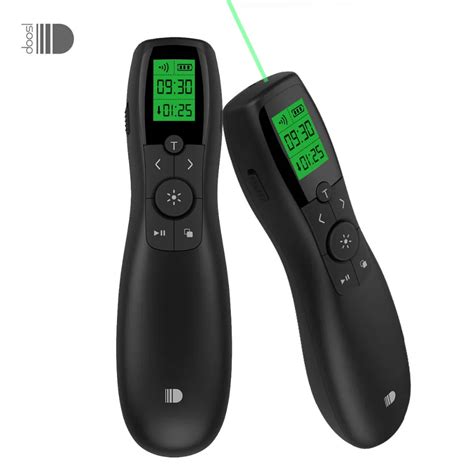 Wireless Presenter Doosl Rechargeable Green Pointer Laser With Led