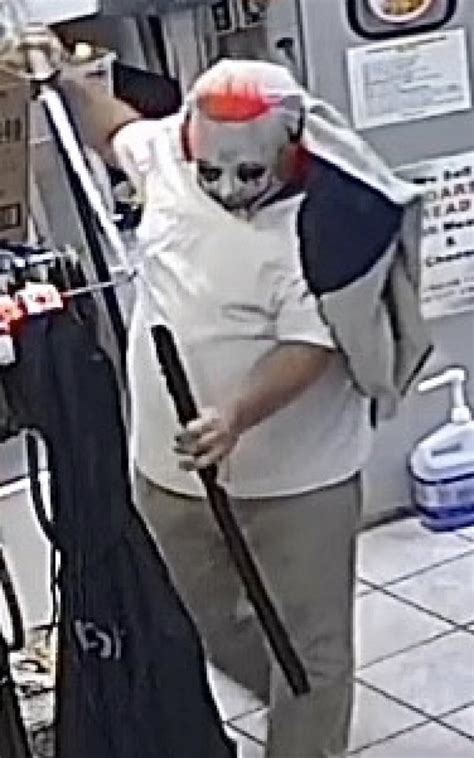 Steve Keeley On Twitter 2 2 PAStatePolice Say Clown Mask Robber Came