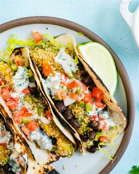 Crispy Avocado Tacos A Couple Cooks