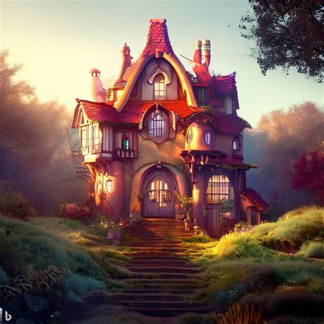 An anime house in the style of Studio Ghibli by Kingpin37 on DeviantArt