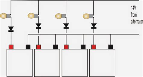 Connecting Batteries In Parallel Diagram