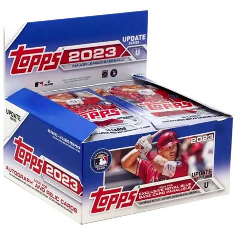 Mlb Topps Update Series Baseball Trading Card Blaster Box Packs