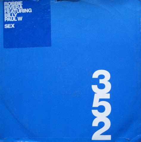 Robbie Rivera Sex Vinyl 12 2002 R80850 Discogs