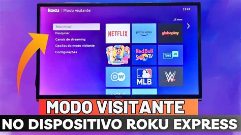 Como Ativar E Desativar O Modo Visitante No Dispositivo Roku Express