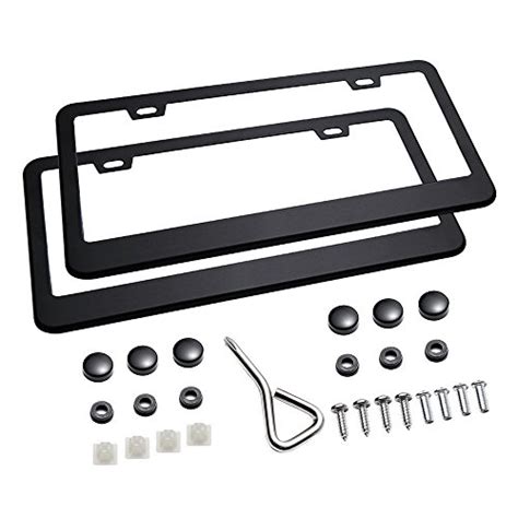 7 Best License Plate Frames Of 2023 Reviews Buying Guide And Faqs