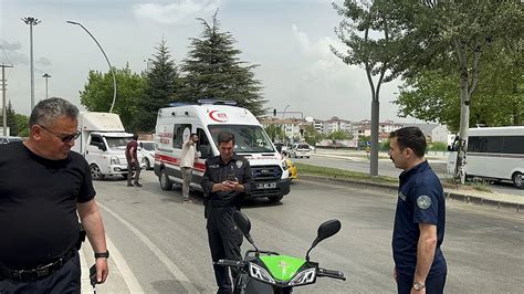 Yeni Aldığı Motosikletiyle Kaza Yaptı