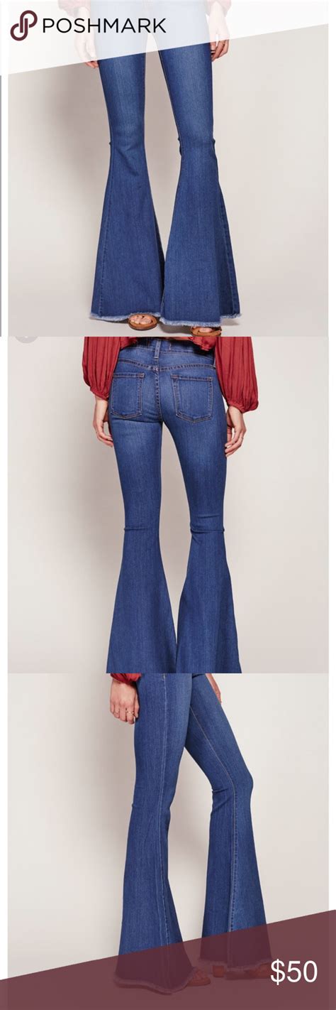 Free People Denim Super Flare Free People Denim Denim Flare Jeans