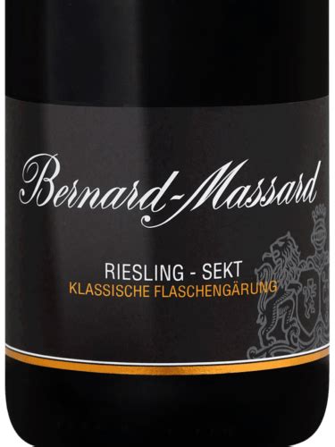 Bernard Massard Edition Noir Riesling Sekt Trocken Vivino België