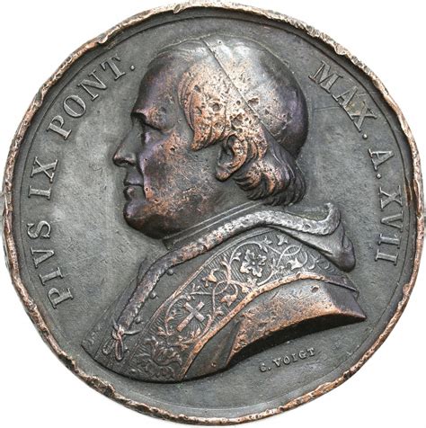 Papież Pius IX 1846 1878 Medal 1862 12269964137 oficjalne