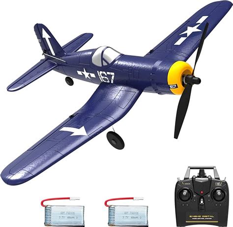 VOLANTEXRC Remote Control Airplane F4U Corsair 2 4Ghz 4CH 6 Axis 400mm