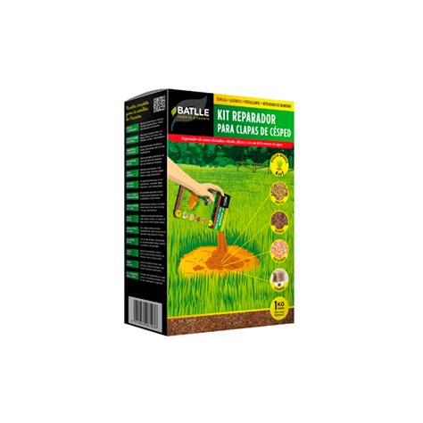 Agrogarden Kit Reparador Para Calvas De Césped Batlle 1 Kilo Caja