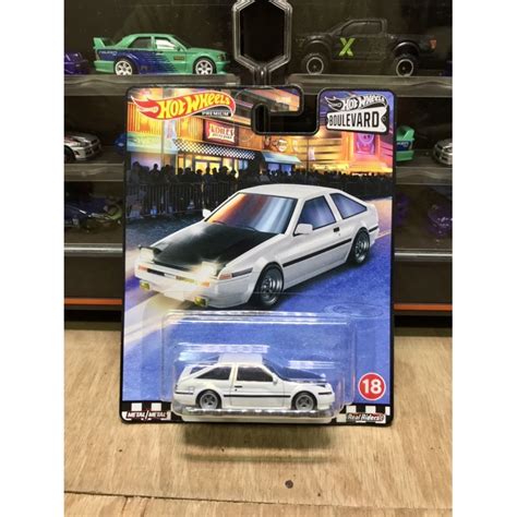 Hot Wheels Boulevard Toyota Ae Sprinter Trueno Boulevard Series D