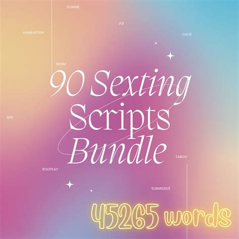 Onlyfans Scripts Bundle 90 Sexting Script Bundle Joi Sexting Script