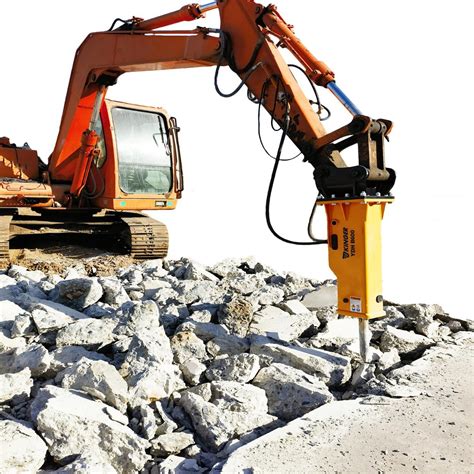 Kinger Hydraulic Rock Demolition Hammer Stone Breaking Excavator Loader