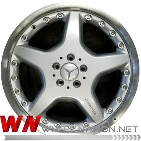 19" Mercedes BBS 2 Piece Wheels Genuine