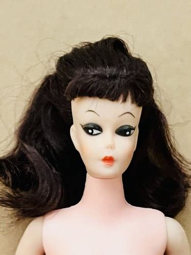 Vintage 1960s Brunette Ponytail Barbie Clone Annette Wendy Fashion Doll