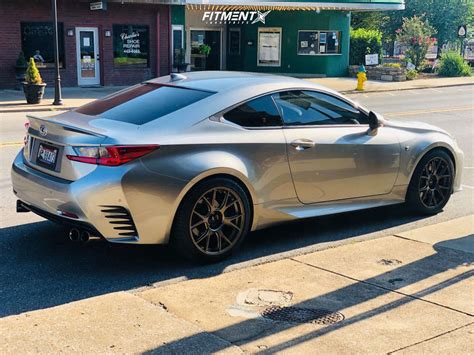 2015 Lexus Rc350 F Sport With 19x8 5 Konig Ampliform And Michelin 245x40 On Lowering Springs