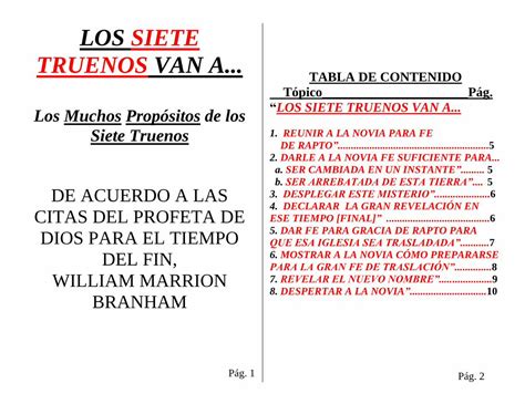 Pdf Los Siete Truenos Van Acharitytabernacle Wp Content Uploads