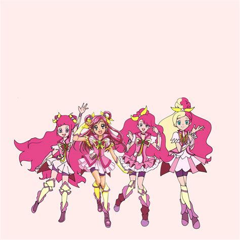 Yes Precure 5 Gogo Pinks By Lyteandronic On Deviantart