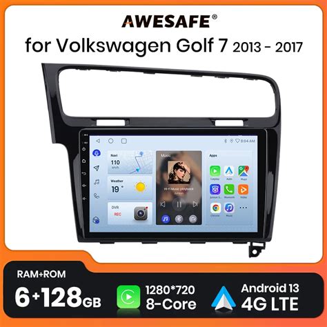 Awesafe Px Plus Car Radio For Vw Volkswagen Golf Wireless